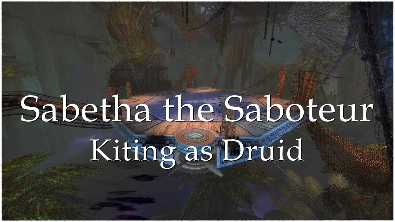 Guild Wars 2 Raid | Wing 1 - Spirit Vale | Sabetha the Saboteur [Druid Kite PoV]