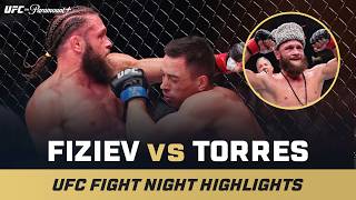 2ND ROUND KO 🚨 | Rafael Fiziev vs Manuel Torres | UFC Fight Night Mini Fight Highlights