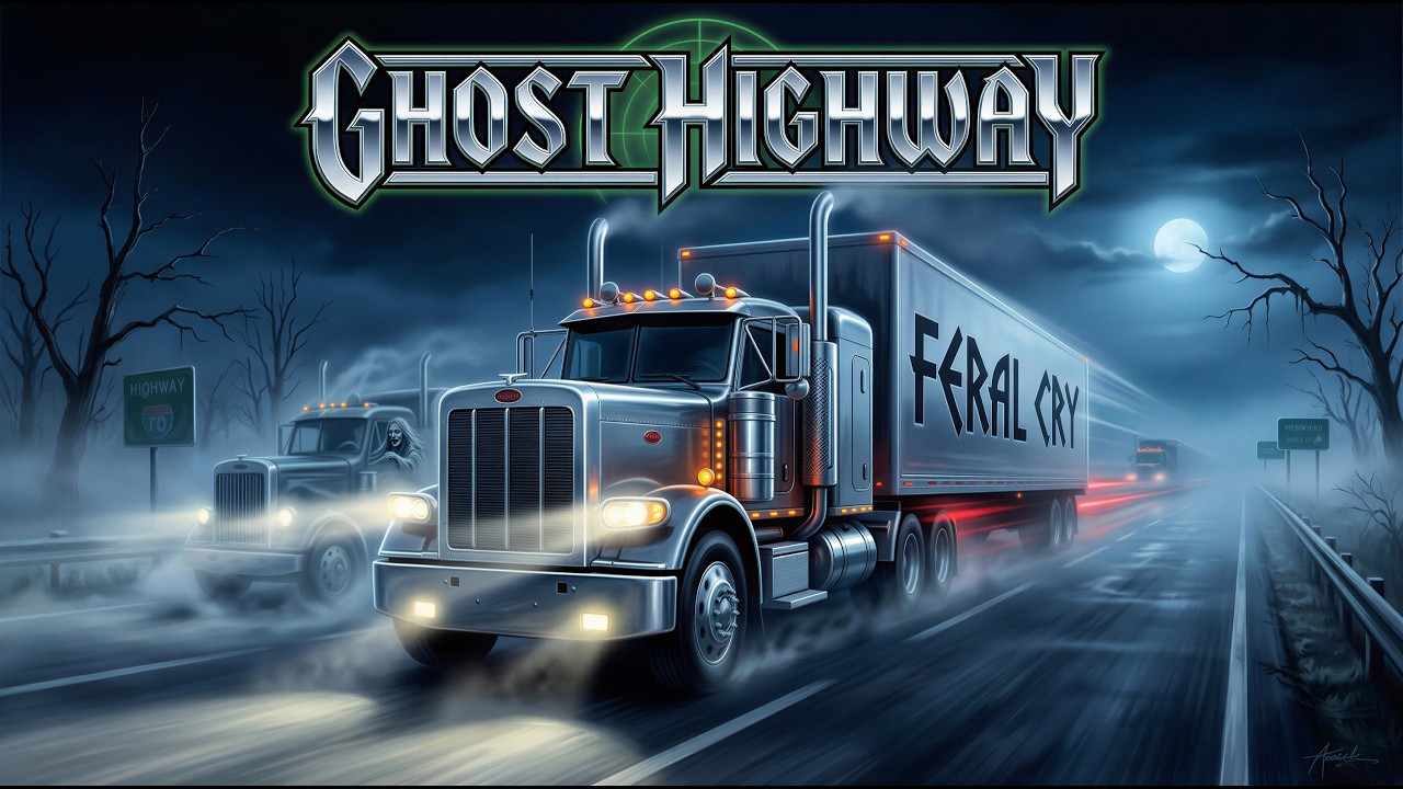 Feral Cry - Ghost Highway | Epic Heavy Metal Trucker Anthem