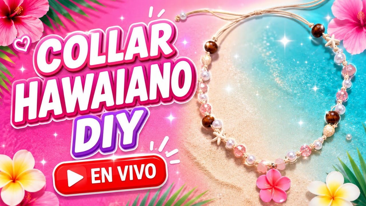 🌺 How to make a DIY HAWAIIAN LEI | Easy and cute summer accessory