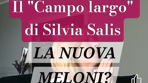 Meloni deve iniziare a preoccuparsi di Silvia Salis?