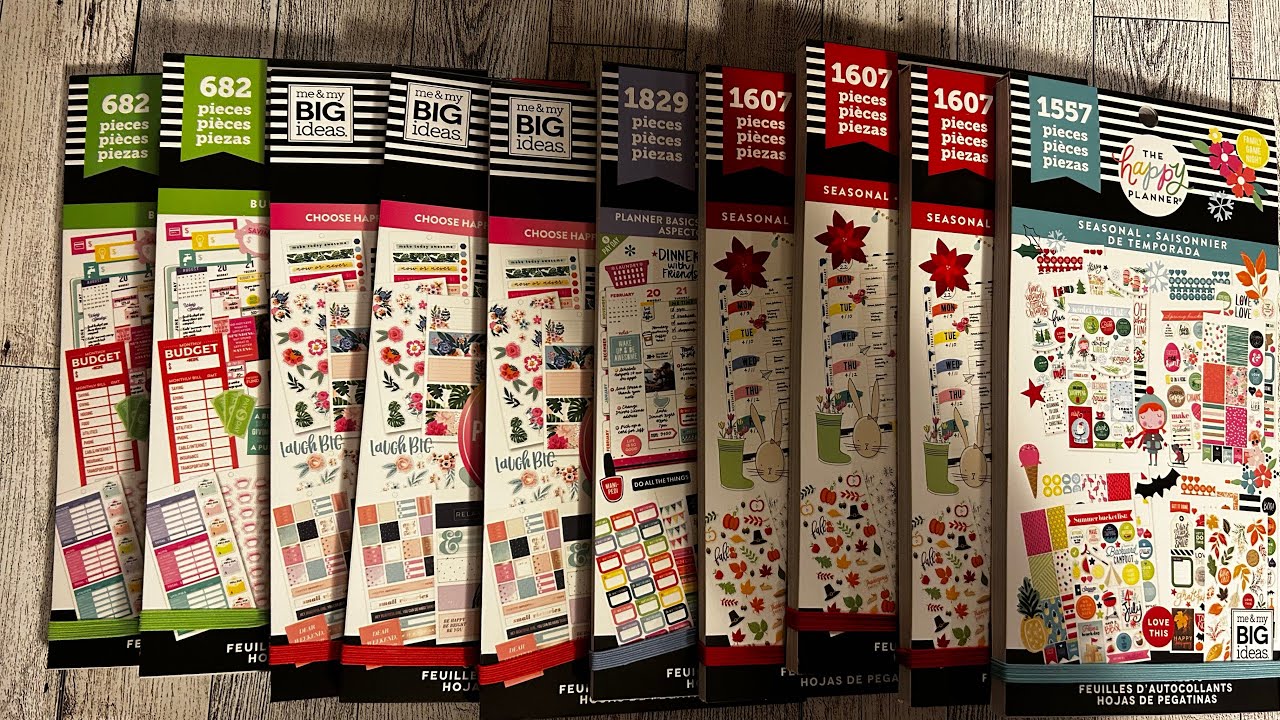 dollar-tree-ollies-happy-planner-sticker-books-super-cheap-youtube