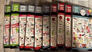 Dollar Tree/Ollies Happy Planner Sticker Books/ Super Cheap