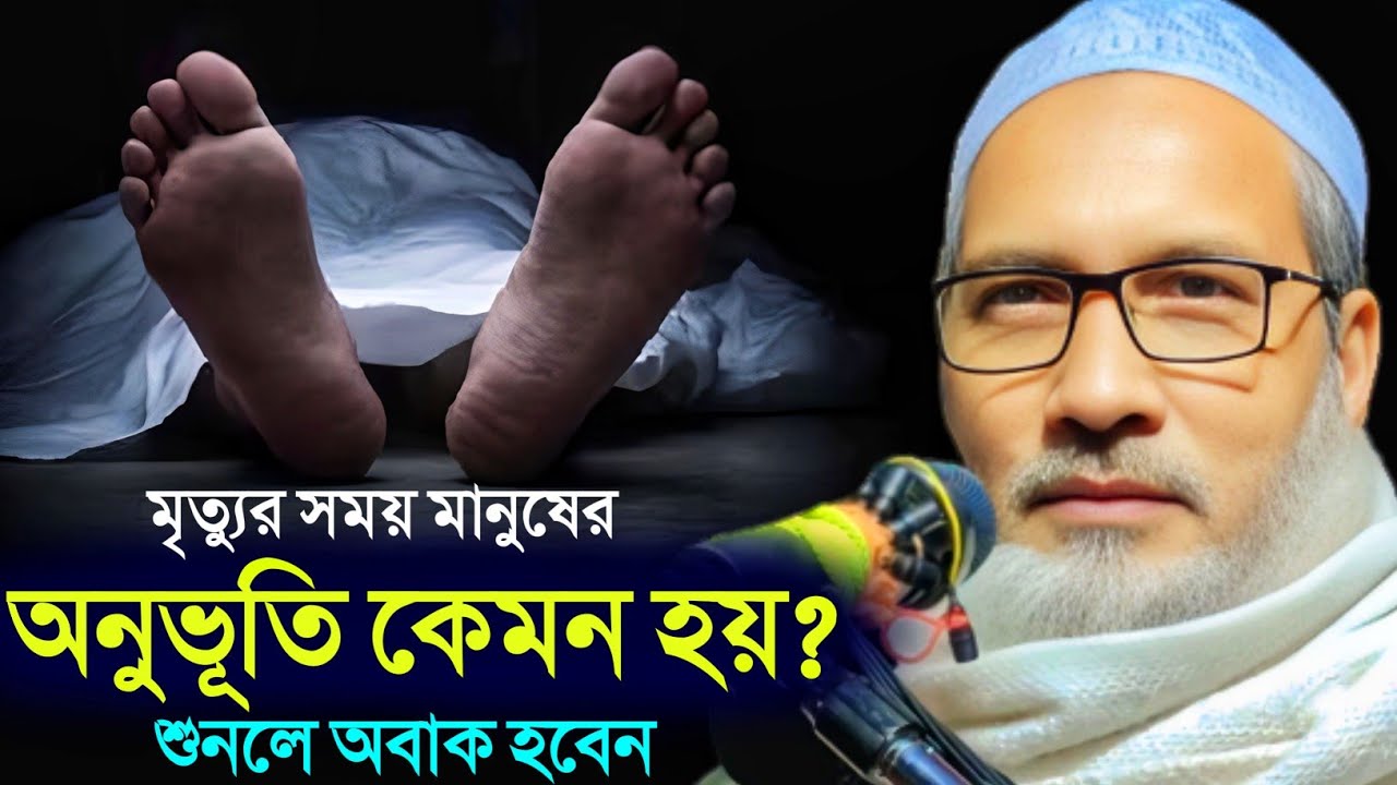 মৃত্যুর সময় মানুষের অনুভূতি কেমন হয়? Maulana Badruddoja Nadvi 