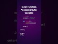Nested Functions & Closures in Python | Quick Reference Guide
