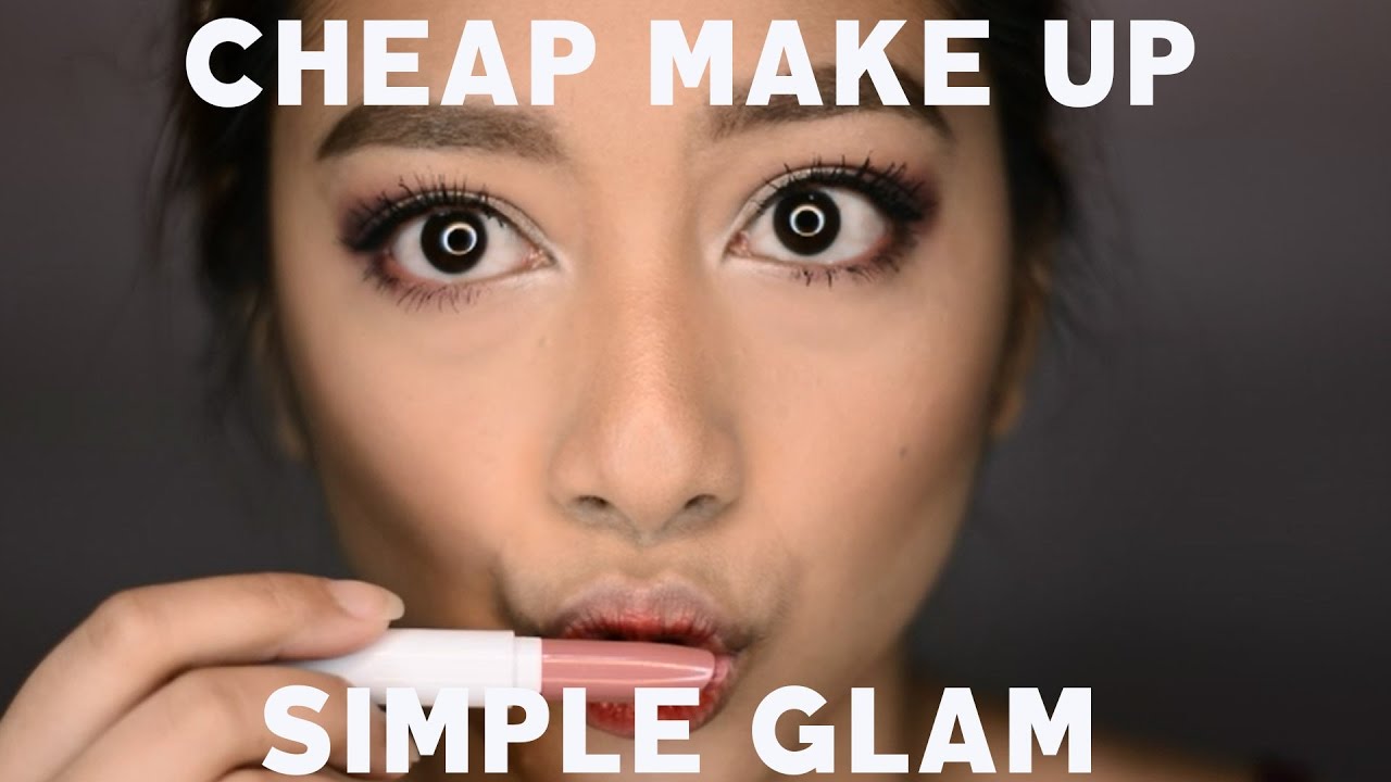 Simple Glam Using Affordable/Drugstore Makeup Philippines YouTube