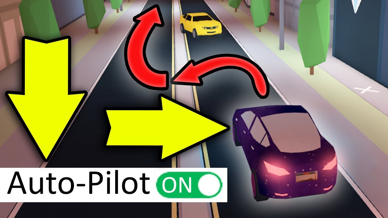 SECRET SELF DRIVING FEATURE IN JAILBREAK! | Roblox