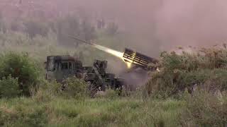 漢光36號演習“雷霆2000多管砲兵火箭系統”