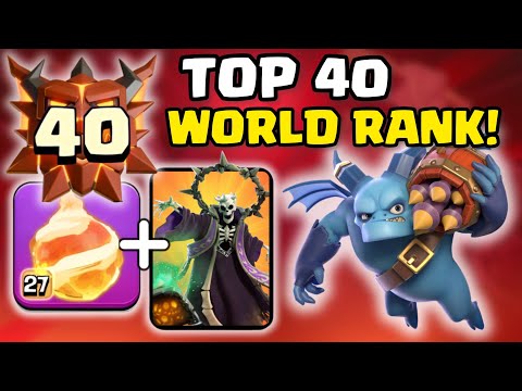 Dominate High Legends with the NEW Fireball Super-minion strategy! (Clash of Clans)