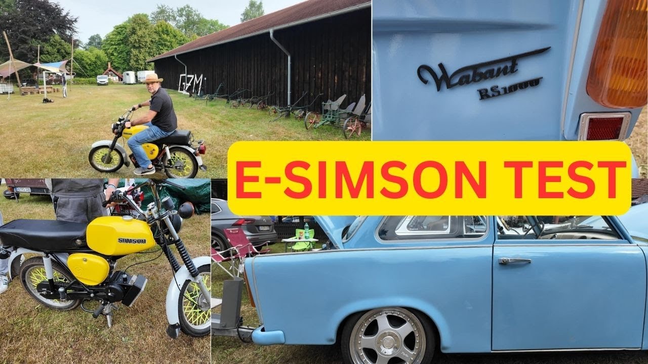Grenzzaun Mopedz - Unser Finale: E-Simson & Wabant | VLOG Teil 4