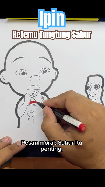 Cerita Upin Ipin Terbaru Ipin ketemu Tungtung Sahur #upinipin #upinipinterbaru #menggambar