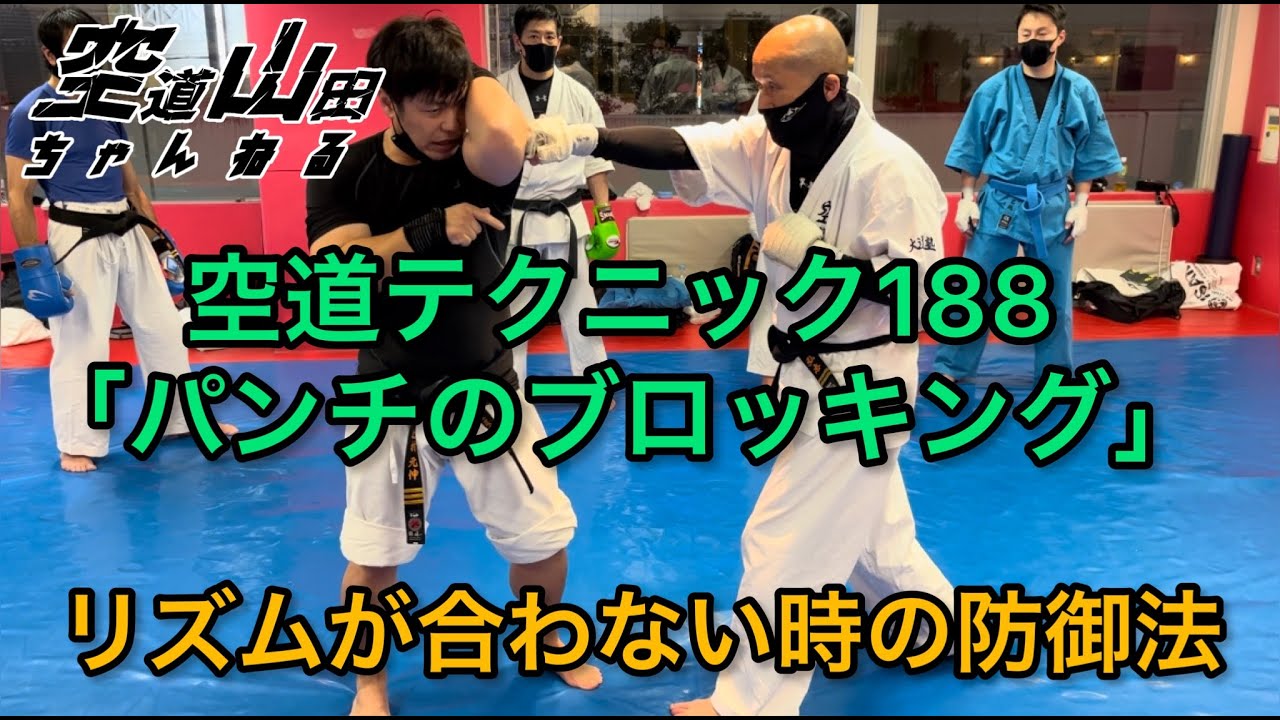 【武道】空道テクニック188「パンチのブロッキング」【格闘技】