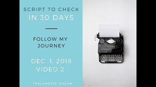 Script To Check In 30 Days Video Two Writing The Outline To Your Tv Pilot Script