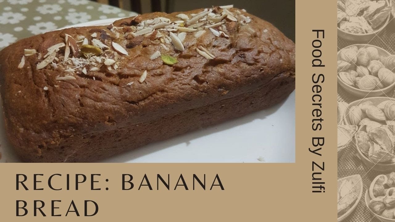 How to make Banana Bread without oven at home [food secrets by zulfi]