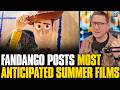 Fandango Posts 10 Most Anticipated Summer Movies - Toy Story, Prada 2 Rank Over The Odyssey