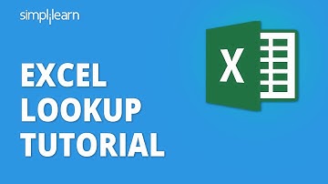 Excel Lookup Tutorial | Excel Lookup Functions - Vlookup, Hlookup, Xlookup | Excel | Simplilearn