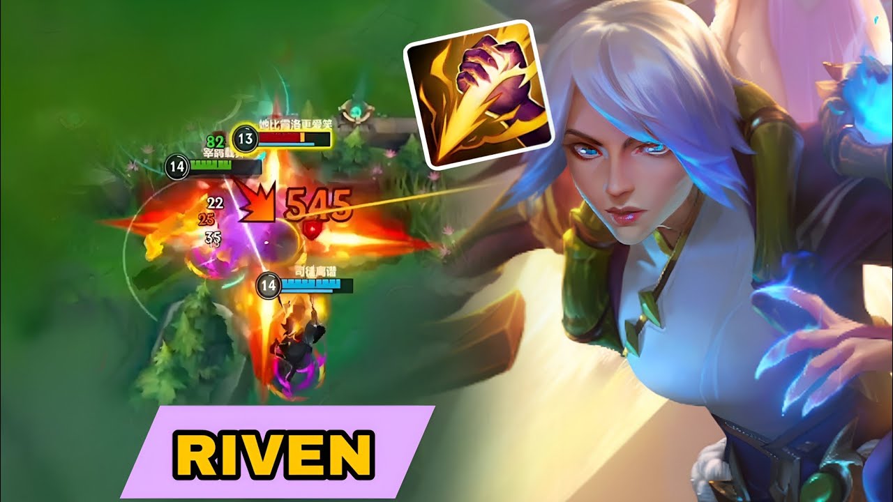 WILD RIFT RIVEN GAMEPLAY | NV RIVEN WILD RIFT - YouTube