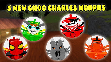 UPDATE 40 - How To Get ALL 5 NEW MORPHS in Choo Charles Morphs - ROBLOX