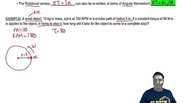 Angular Momentum & Newton