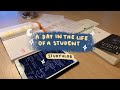 A day in the life of a student🌔 || Study vlog || 6H 45M || Korean planner || iPad notes || Food