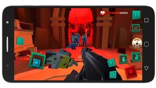 Hunt Blocky Zombie Android Gameplay screenshot 5