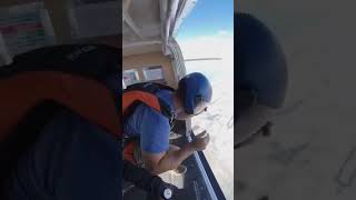 Amazing parachute jumping from the sky #007