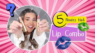 Lip Combo Hack - 5 Minutes Crafts With Joy | حيلة الخمس دقائق لتنسيق لون أحمر الشفاه مع جوي