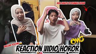 Download Lagu MERINDING!!REACTION HOROR PALING SERAM DI DUNIA!BIKIN JANTUNGAN! MP3