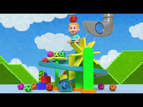 Smash Color Balls | Learn Colors for Kids Compilation | Boo Boo Kids