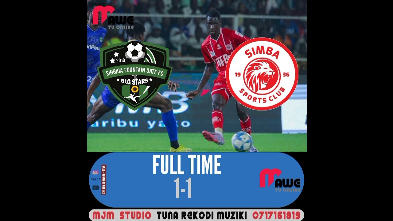 Full Time (1-0)Singida vs Simba Mapinduzi cup | highlights |scores | Mawe tv