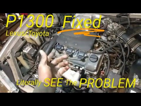 P1300 Toyota/Lexus diagnosis and fix