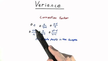 Variance Correction Solution - Intro to Statistics