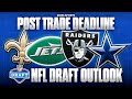 2026 NFL Draft Outlook: What will the Jets, Cowboys, Saints, &amp; Raiders do after WILD Trade Deadline?