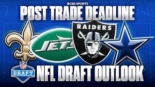 2026 NFL Draft Outlook: What will the Jets, Cowboys, Saints, & Raiders do after WILD Trade Deadline