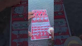 Triple Red 777 scratch tickets - How much did we win?? 😱😱 #winner