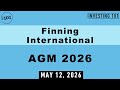 Finning International AGM 2026 | Shareholders Re-Elect 10 Directors Following Record Q1 EPS