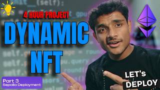 NFT Deployment on Sepolia Chain with Etherscan verification. || Part 3 - Dynamic NFT Project