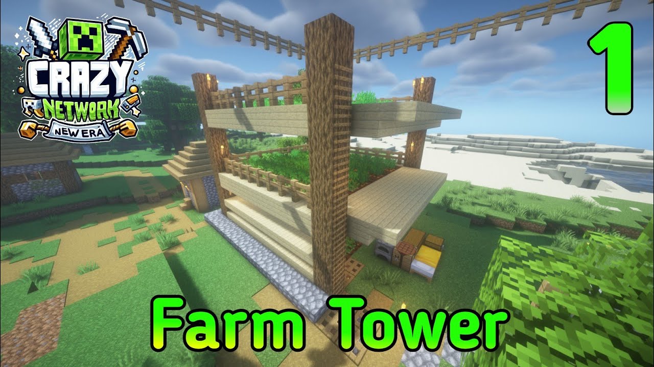 Buat farm di server CrazyNetwork Cuy | CrazyNetwork | Minecraft ...
