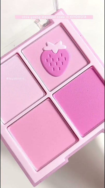 Dasique Blending Mood Cheek in 06 Berry Smoothie 🍓🎀✨ #makeup #koreanmakeup #dasique