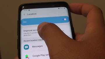 Samsung Galaxy S9: Improve GPS Location Accuracy With Wi-Fi and Bluetooth Scanning
