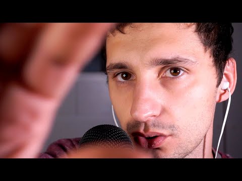 Best INAUDIBLE Whispering ASMR i have ever recorded (with visual triggers & face touching)