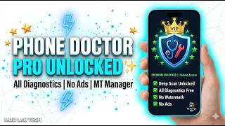 How to Unlock Phone Doctor Premium Free 2026 | Phone Doctor VIP Mod Tutorial | MT Manager Guide screenshot 1