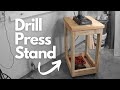 How to Build a Drill Press Stand  (Simple and Sturdy)