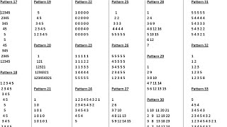 python pattern -2