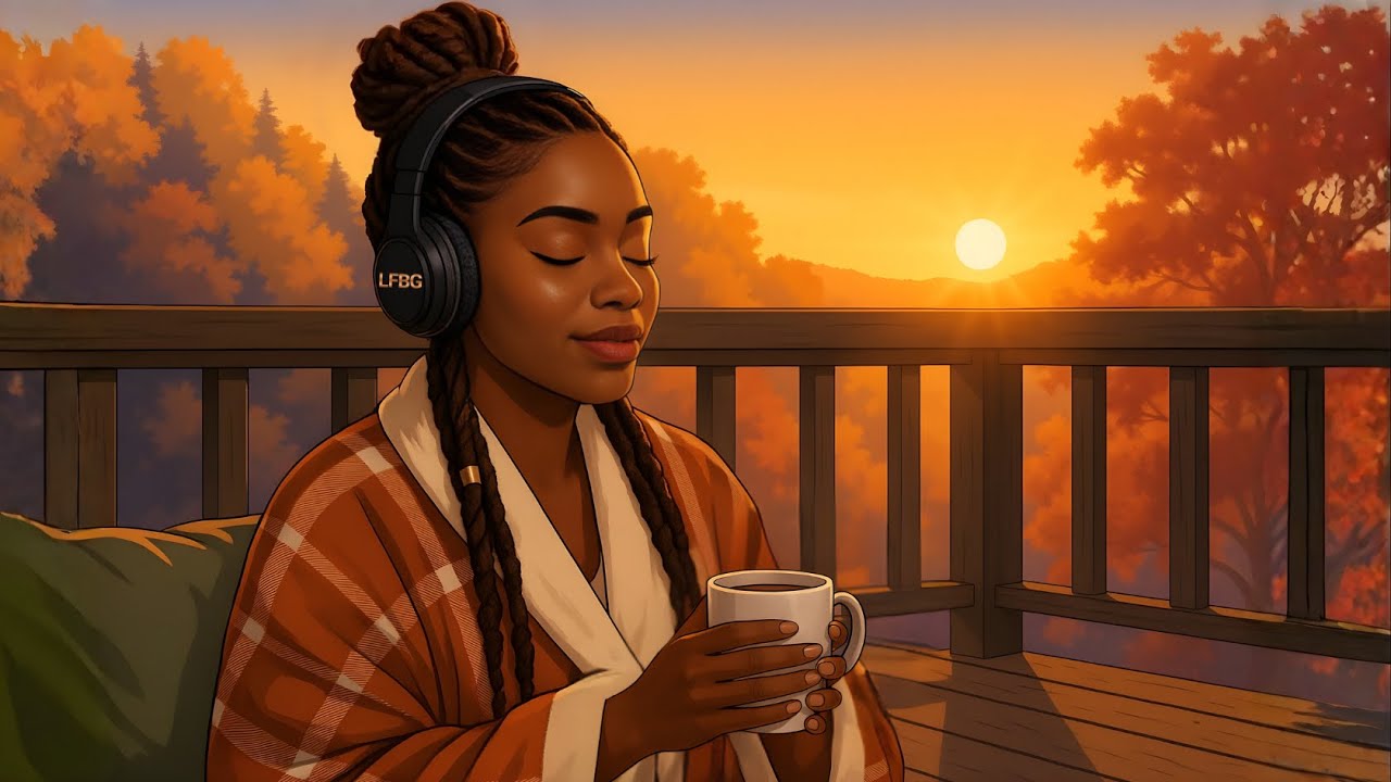 Wake up & Reset with Morning Vibes and Positive Music | Jazzy Lofi Fall Ambience to Get You Started.