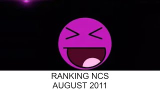 Ranking NCS: August 2011