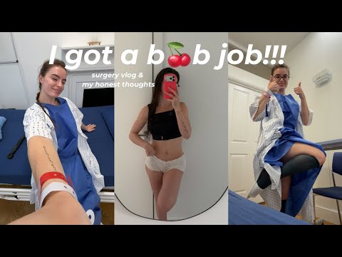 I GOT A B🍒B JOB!!! | surgery vlog, my honest experience and the first week after… 