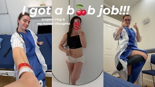 I GOT A B🍒B JOB!!! | surgery vlog, my honest experience and the first week after… 