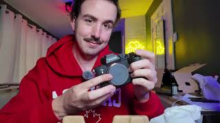 ASMR Unboxing my NEW Camera (Sony A7IV)