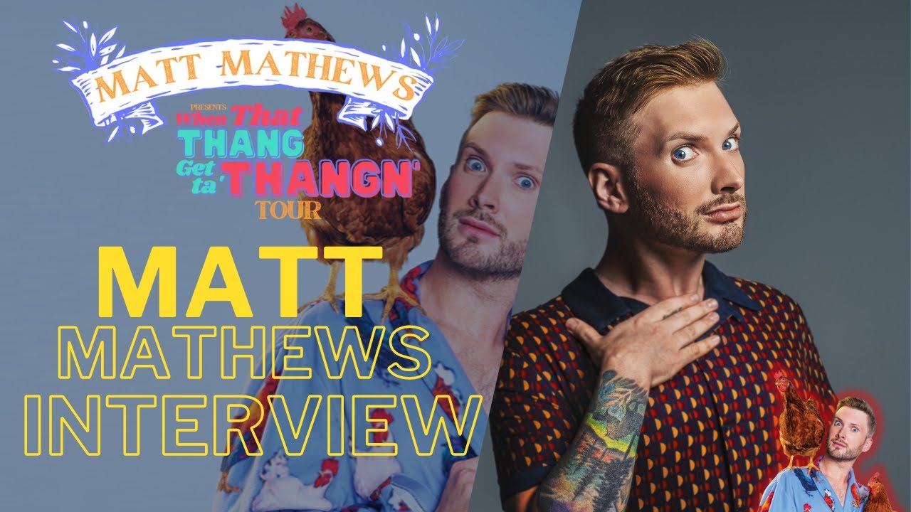 Comedian Matt Mathews Interview | The Brett Allan Show 'When that Thang to Thang' Tour'